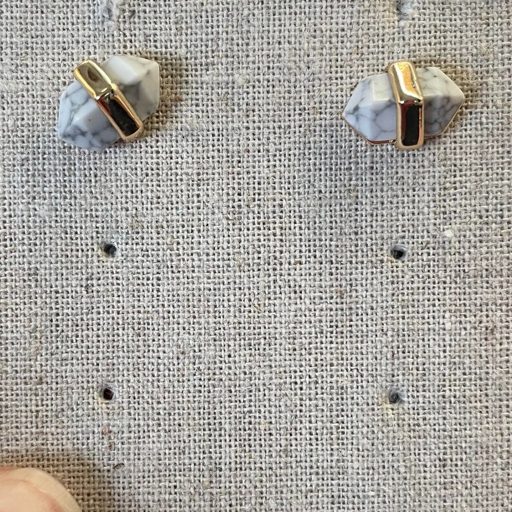 Stella and Dot Rebel Studs - Gold